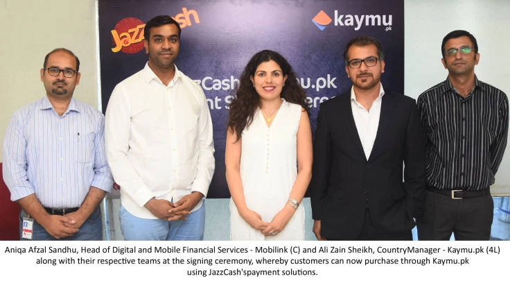 Jazz Cash to offer payment solutions for Kaymu.pk customers (ceremony)