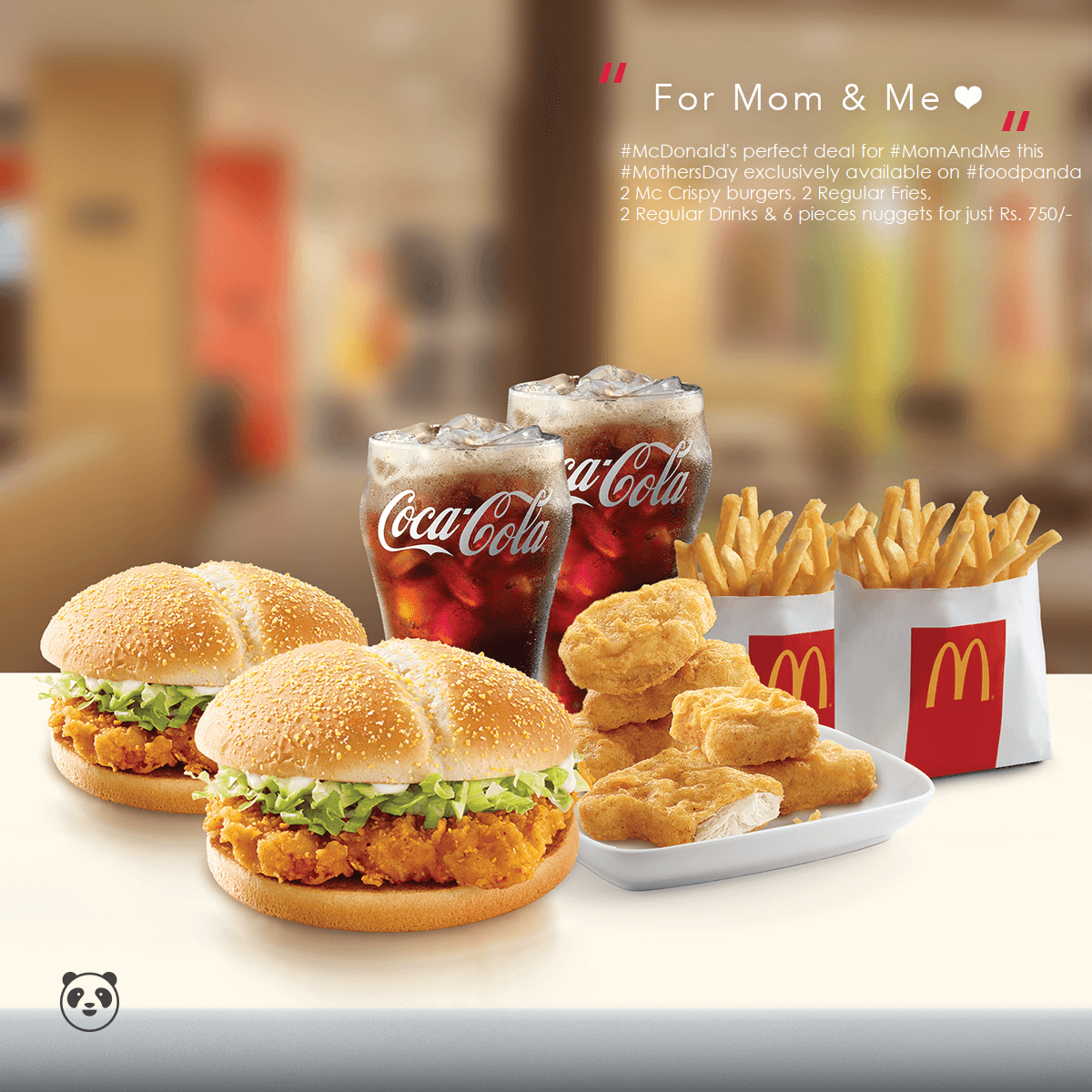 Mothers Day, foodpanda, Mothers Day, Mc Donalds, #MomAndMe